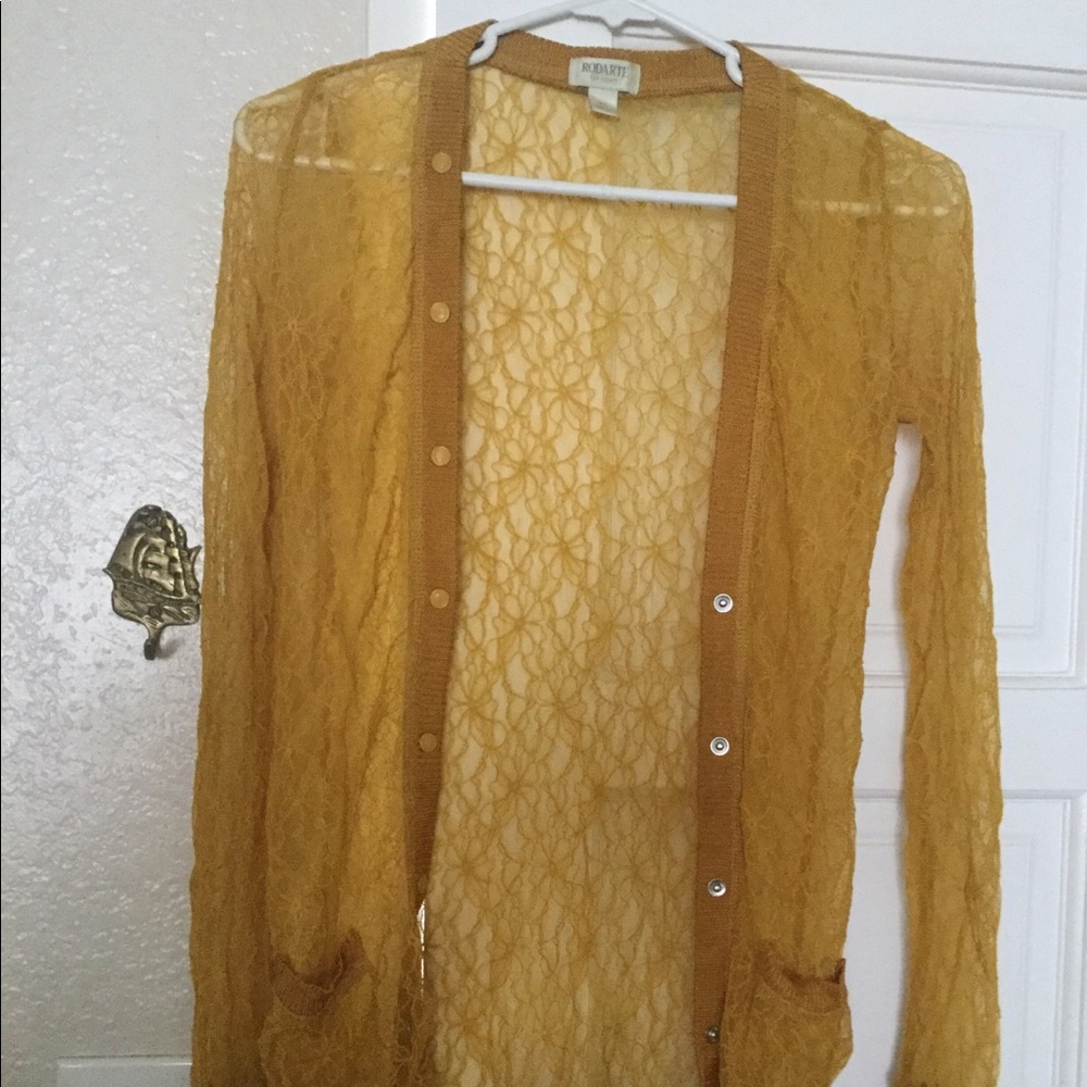 Rodarte Lace Cardigan